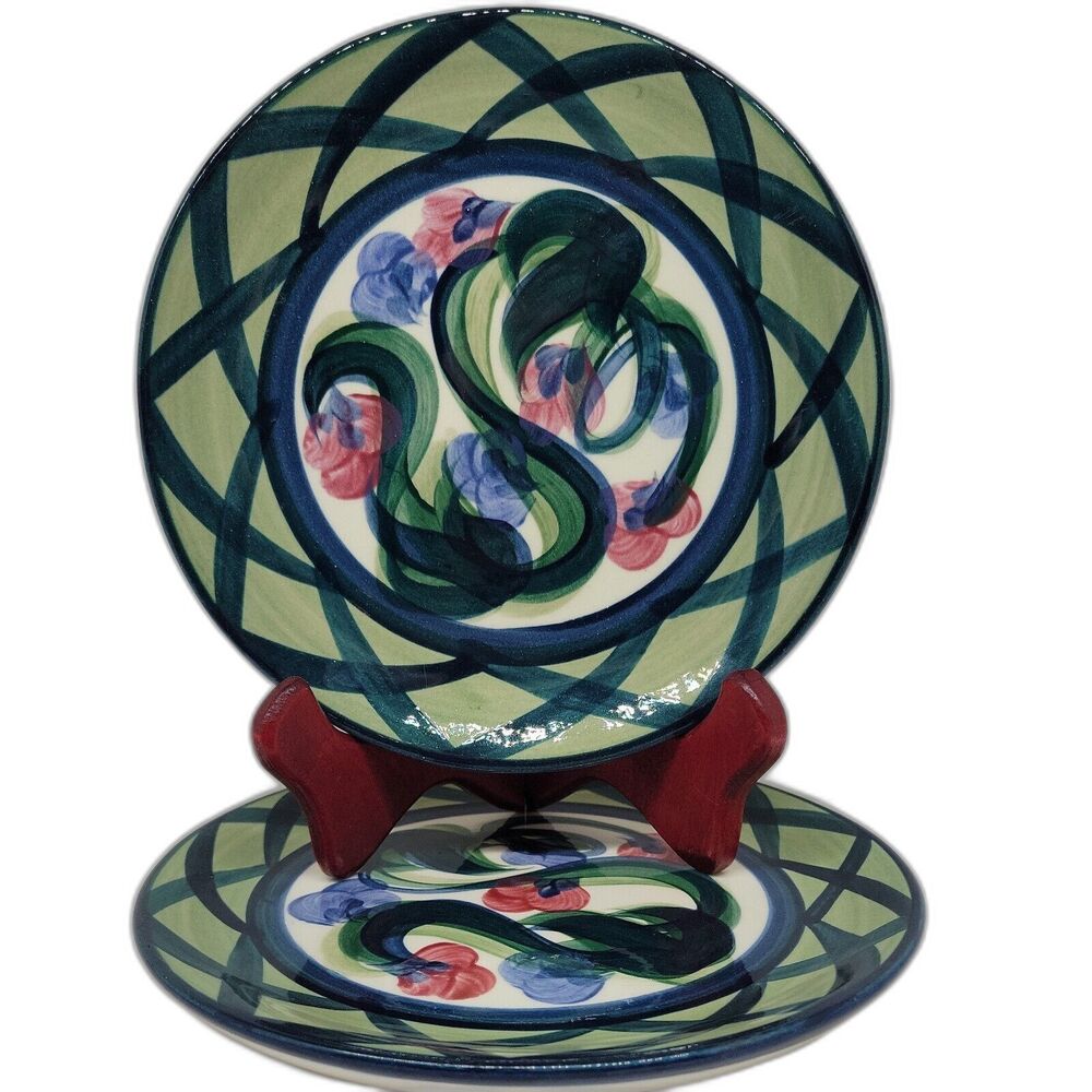 Gail Pittman Fitzpatrick Salad Plates 8 7/8"